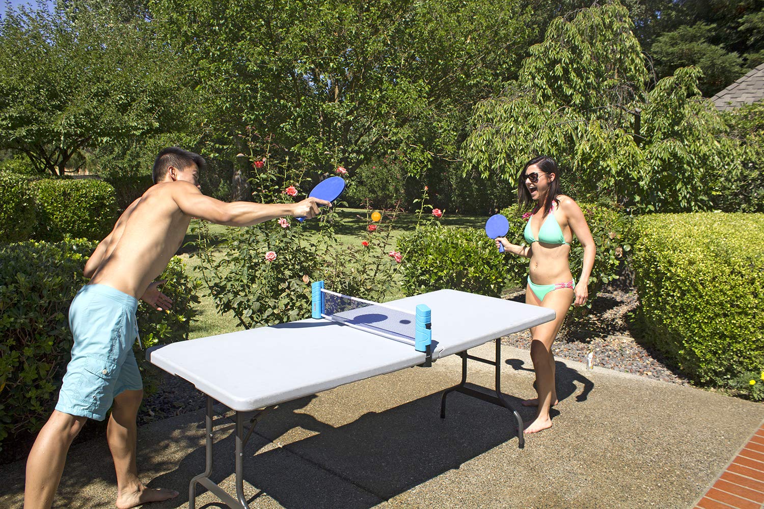 Poolmaster Portable Table Tennis Ping Pong Game Set