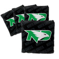YouTheFan Officially-Licensed NCAA North Dakota Fighting Hawks Set of 4 Cornhole Bags - All Weather Regulation 6    x 6    Size 