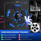 Lolbox 2024 Music Boxing Machine For Kids, Smart Bluetooth Boxing Machine With Boxing Gloves Wall Mounted, Music Boxing Target W
