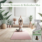 Black Diamond Stoneworks Yoga Mat Cleaner: Usda Certified Biobased- Essential Oils, Safe For All Type Of Materials, Exercise, Pi