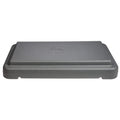 The Step (Made In Usa) 4 Inch Stackable Aerobic Exercise Platform (Grey) With Non-Slip Surface And Nonskid Feet To Prevent Slidi
