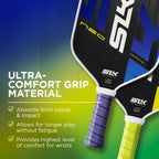 Slk Neo 2.0 By Selkirk Pickleball Paddle  Features A Graphite Face, Sx4 Honeycomb Core, And Spinflex Textured Surface For Tracti