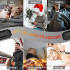 2-Pack Hand Warmers Rechargeable,Portable Electric Hand Warmers Reusable,2 In 1 Handwarmers,Outdoor/Indoor/Working/Studying/Camp