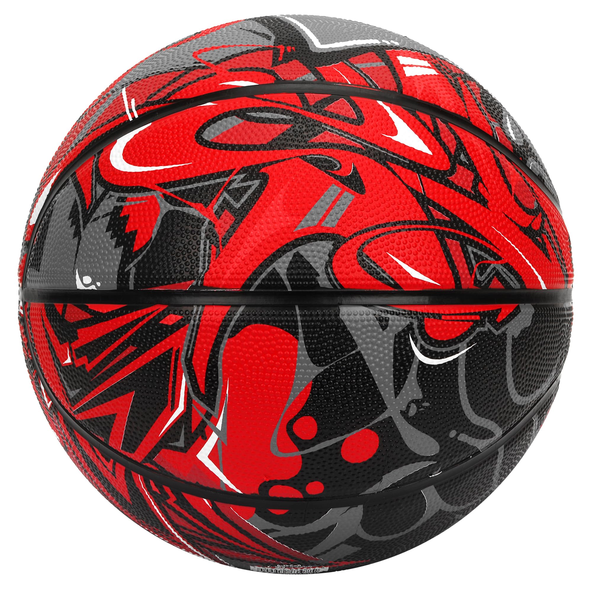 AND1 Enigma Rubber Basketball: Official Regulation Size 7 (29.5 inches) Street Basketball - Deep Channel Construction Streetball