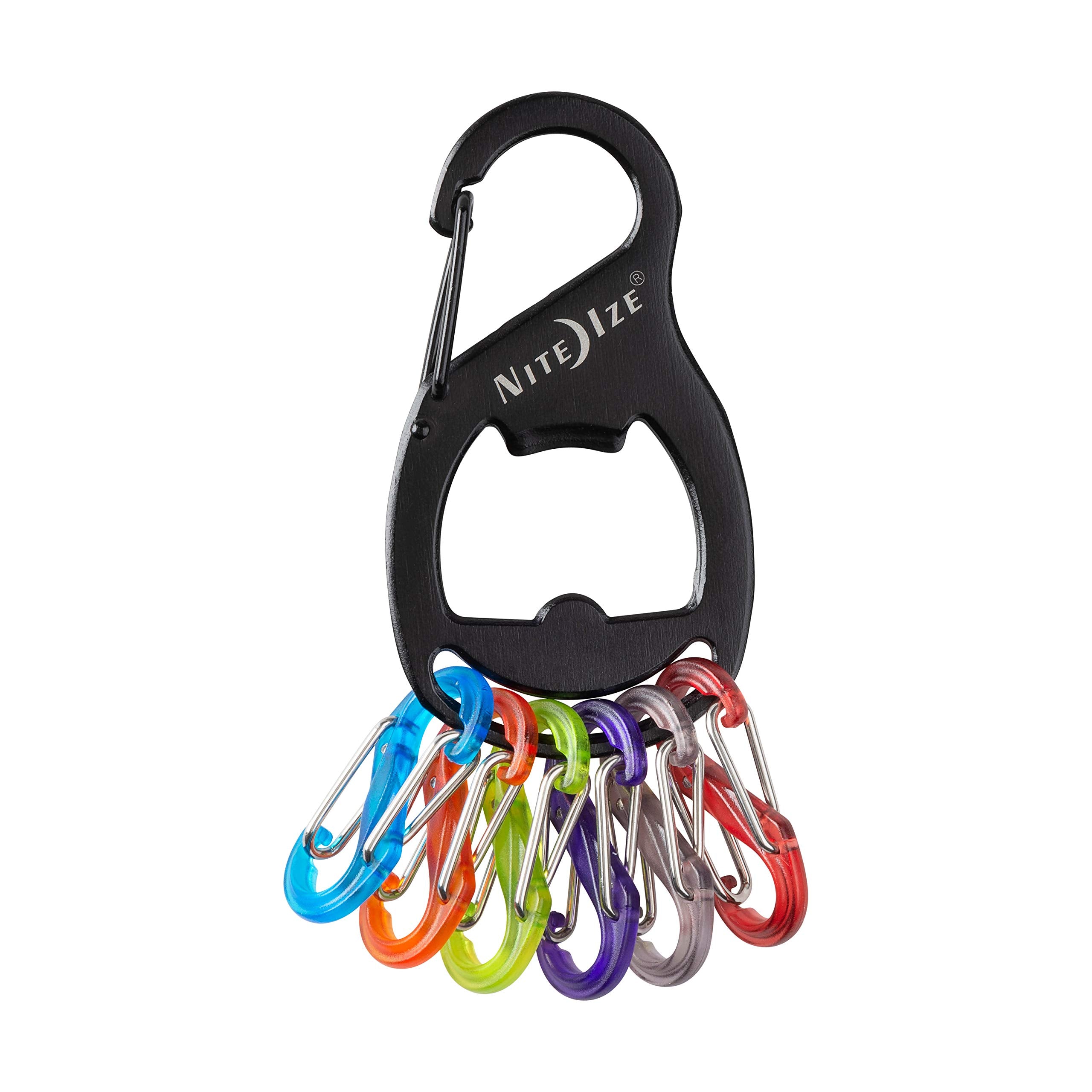Nite Ize Krb2-01-R6 Black Keyrack+ S-Biner