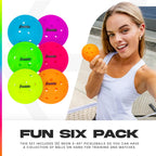 Franklin Sports Neon X-40 Outdoor Pickleballs - Usa Pickleball (Usapa) Official Pickleball Balls - Regulation Size Outdoor Court