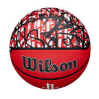 Wilson Nba Team Graffiti Basketball - Houston Rockets, Size 7-29.5''