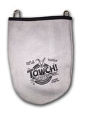 Towch? Disc Golf Towel Pouch - 3 to 5 Disc Bag - Choice of 11 Colors - (Groovy Gray)