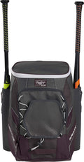 Rawlings | IMPULSE Backpack Equipment Bag | Baseball/Softball | Maroon