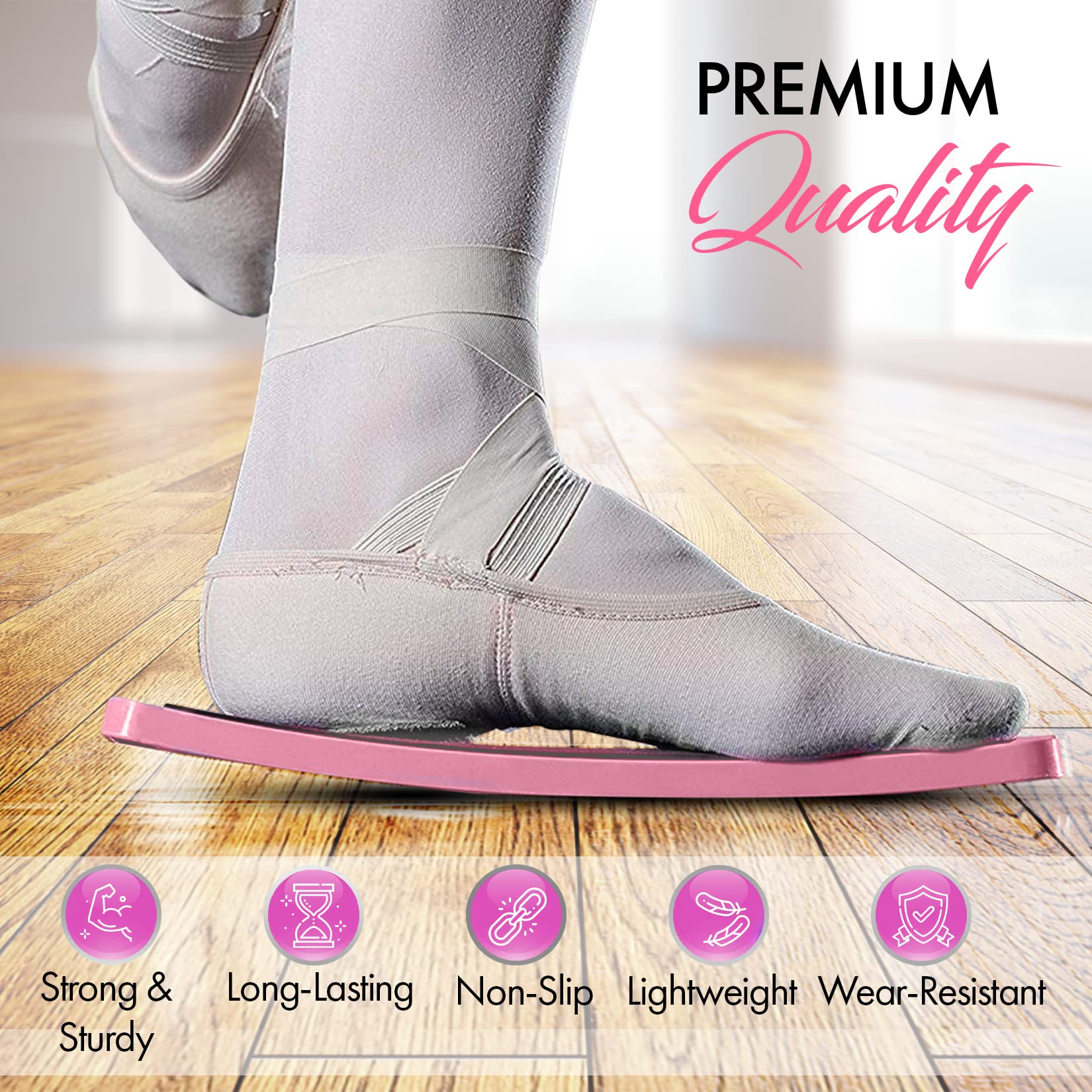 Zenmarkt Turning Boards For Dancers - Ballet Spin Boards For Dancers, Ice Skaters, Cheerleaders, And Gymnasts - Specially Design