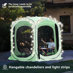 Werph Pop Up Tent,Portable Canopy Tent with Mesh Mosquito Net, Screen House Room Canopy Shade Screen 6 x 6 FT with Carry Bag for
