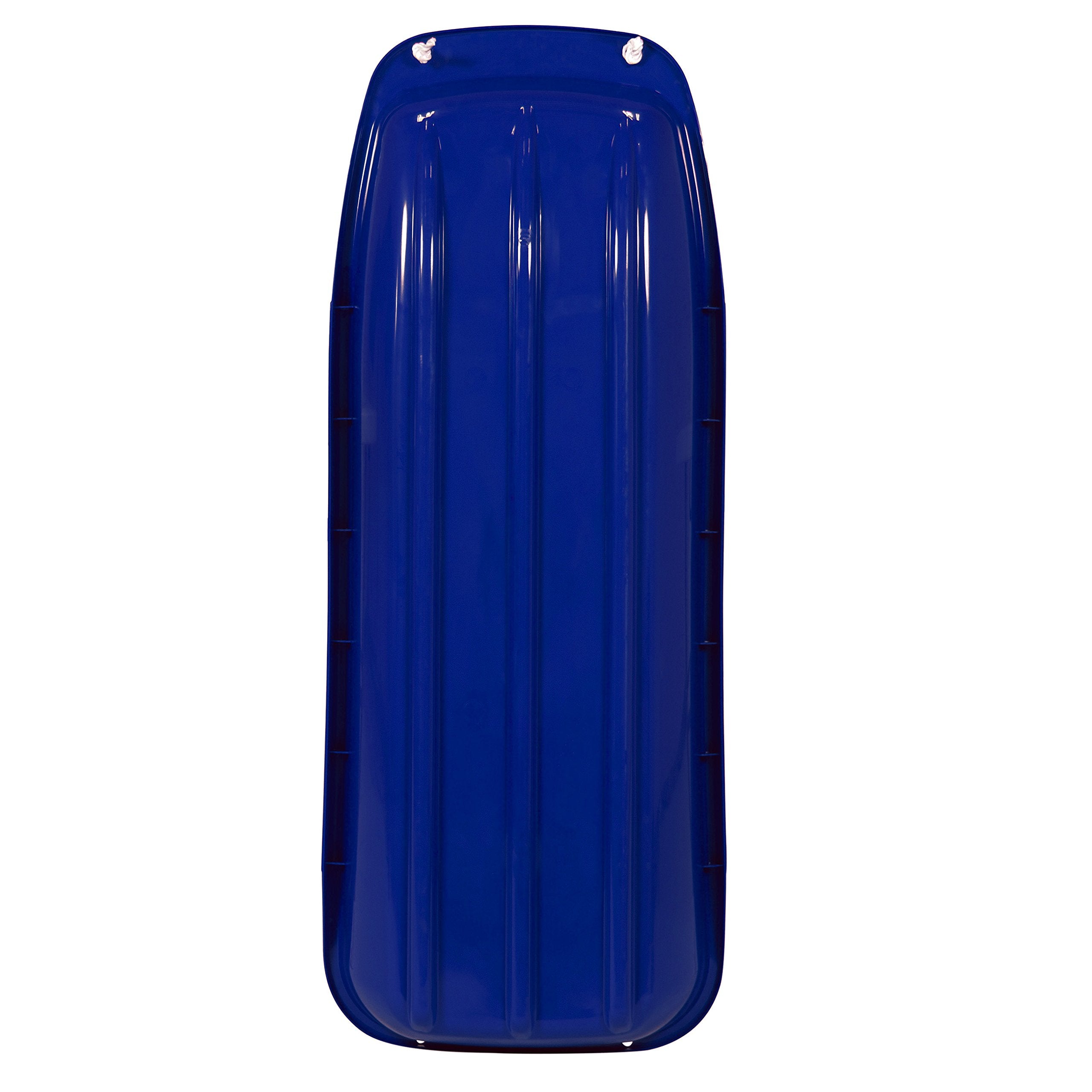 Best Choice Products 48In Kids Plastic Toboggan Snow Sled W/Pull Rope - Blue