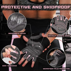 COFIT Breathable Workout Gloves, Antislip Weight Lifting Gym Gloves for Men Women with Wrist Wrap Support, Superior Grip & Palm