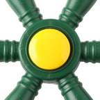 Gorilla Playsets 07-0006 Pirate'S Wheel Swing Set Accessory With 12 Inch Diameter, Green
