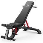 Blackpear Adjustable Weight Bench - Workout Bench For Home Gym, 1300Lb Capacity Heavy Duty Exercise Foldable Strength Training B
