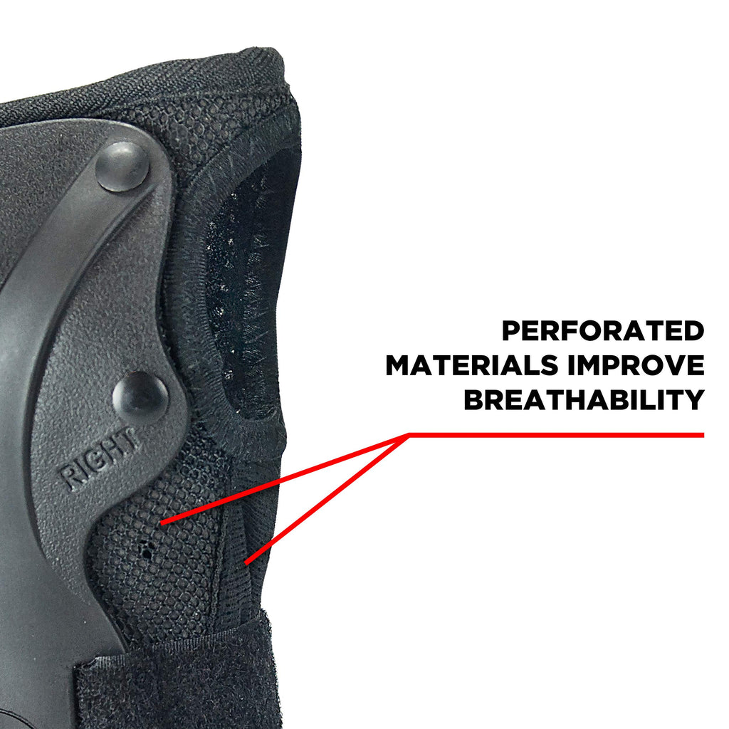 187 Killer Pads Derby Wrist Guard, Black, Medium