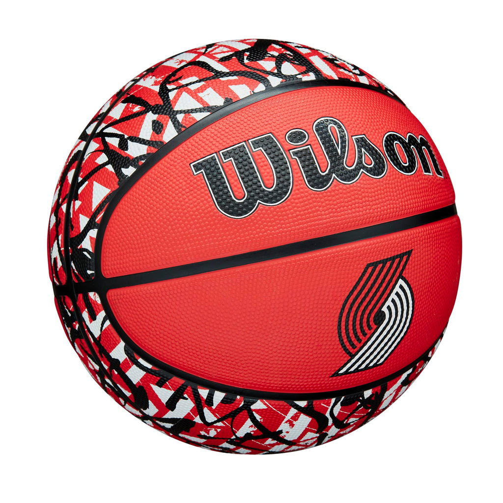Wilson Nba Team Graffiti Basketball - Portland Trailblazers, Size 7-29.5''