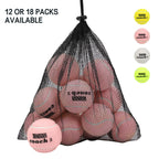 Teloon Tennis Balls (Pink-12Pcs)