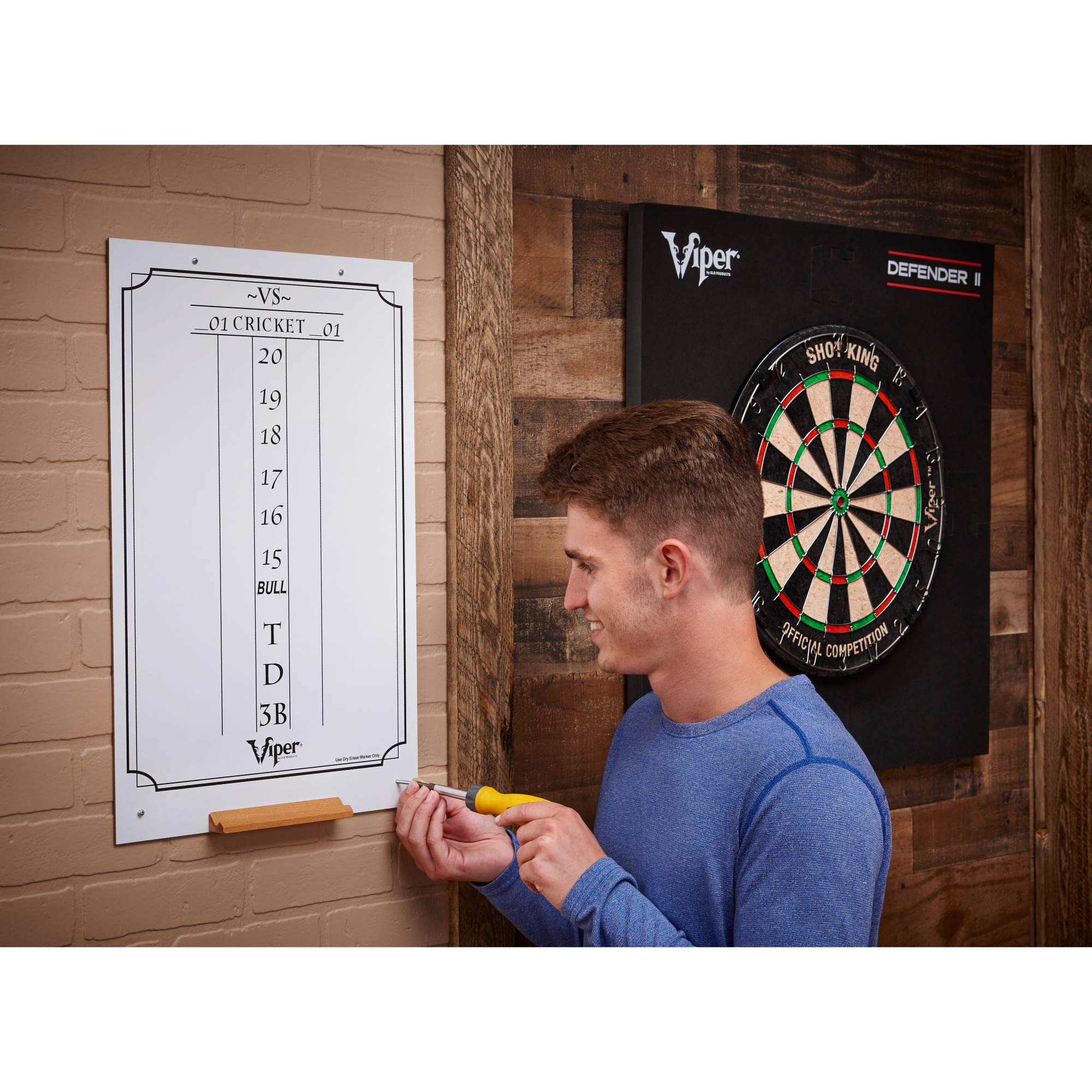 Viper Large Cricket Dry Erase Scoreboard