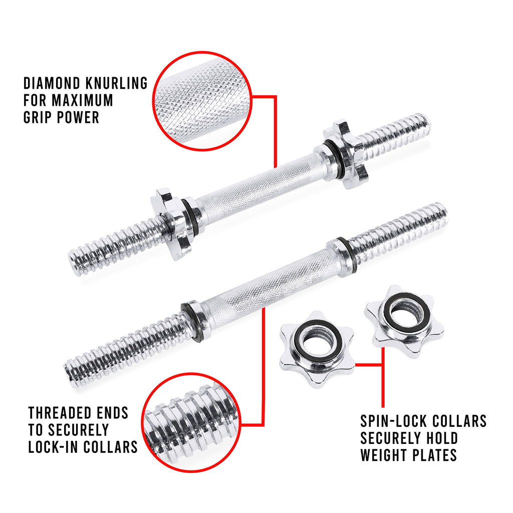 Cap Barbell 30-Pound Adjustable Dumbbell Weight (Pair)