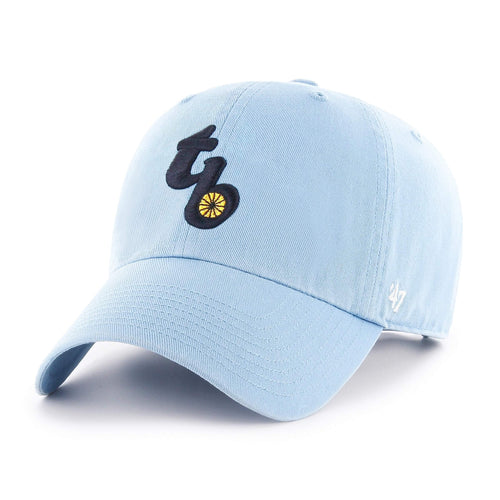 '47 New York Yankees Adjustable Cap Clean Up Mlb, Tampa Bay Rays Light Blue, One Size