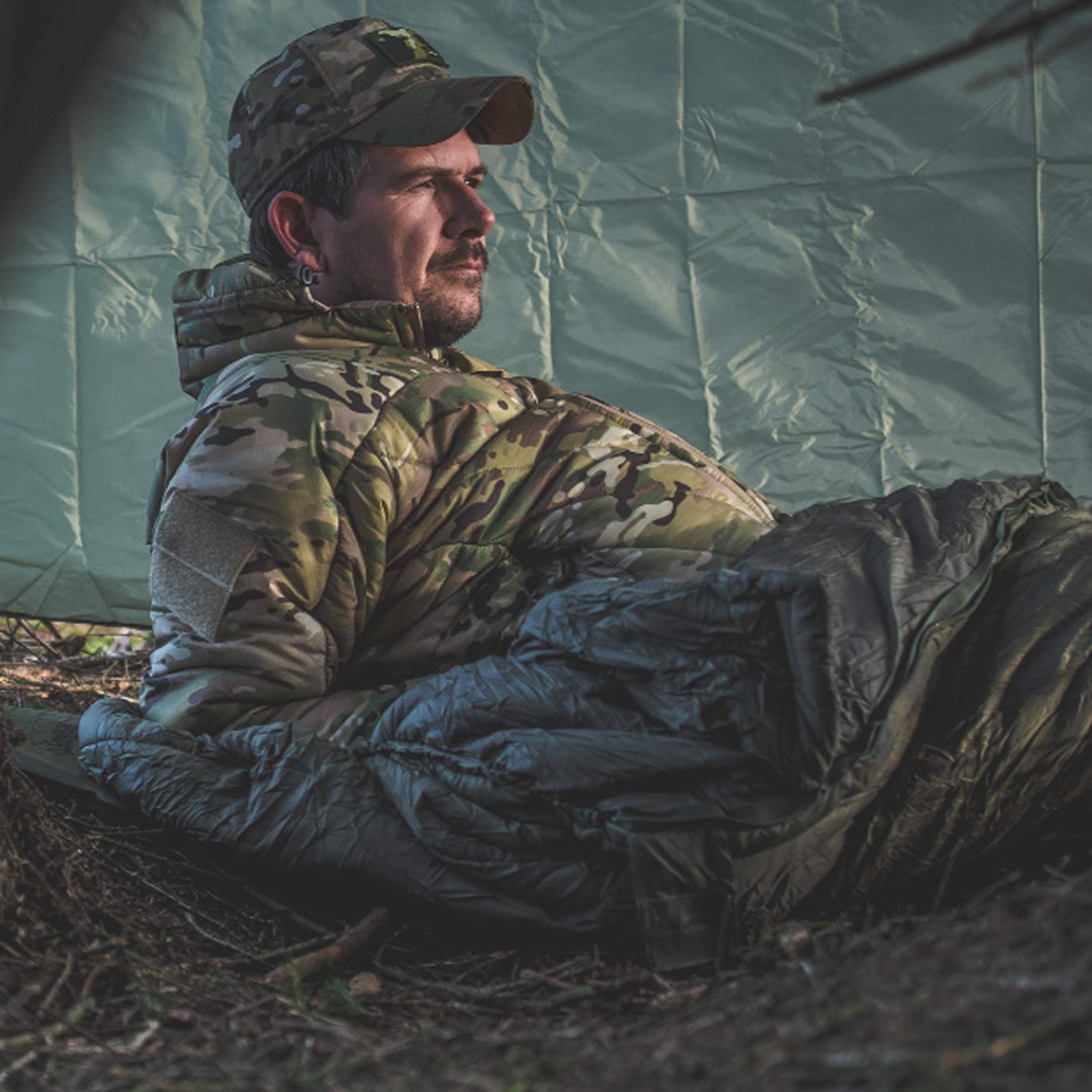Snugpak Softie Elite 1 Sleeping Bag, 47 Degree, Expanda Panel System For Extra Space, Olive
