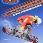 Flexible Flyer Avenger Kids Beginner Snowboard. Youth Plastic Snowboarding Toy Slider, 90 Cm, 37 X 8 X 3 Inches, Black