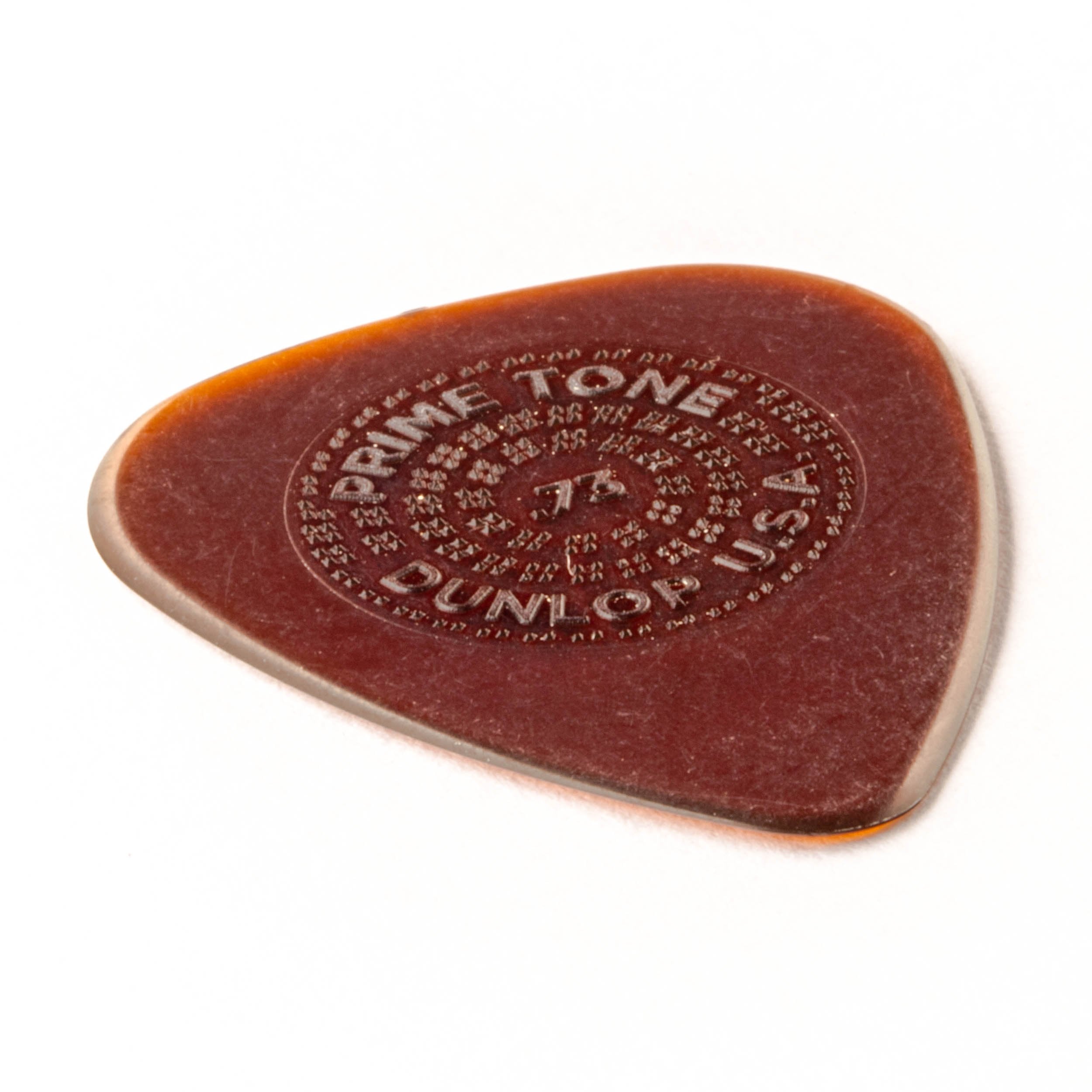 Dunlop Primetone Standard .73Mm Sculpted Plectra With Grip, 12 Pack