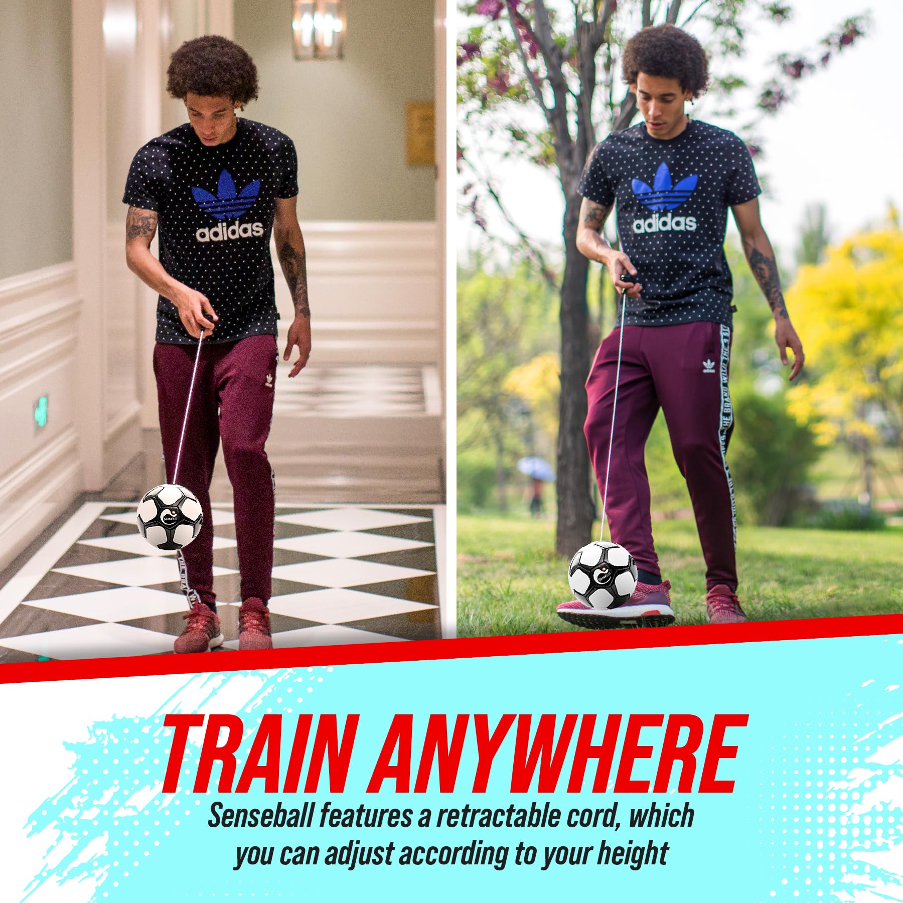 Senseball Soccer Ball | Training Equipment For Kids | Improve Skills & Control With 50 Exercise Videos & Personal Soccer Coach A