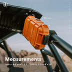 Evergreen 56 Toughbox - Edc Dry Box Protective Case Usa Made For Organization Of Cameras, Phones, Camping, Fishing, Hiking, Wate