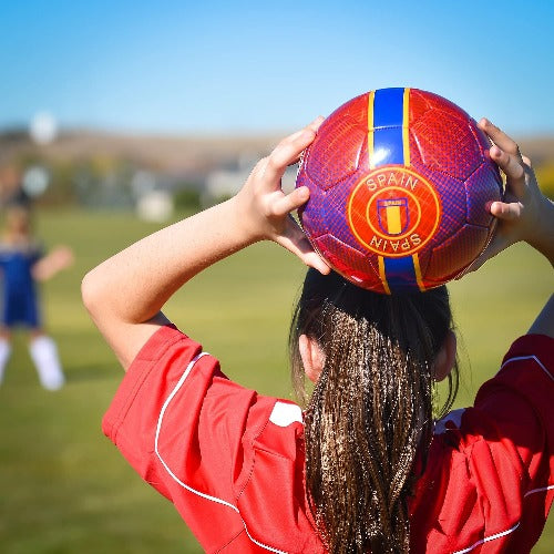 Vizari Y18 Spain Soccer Ball – Red