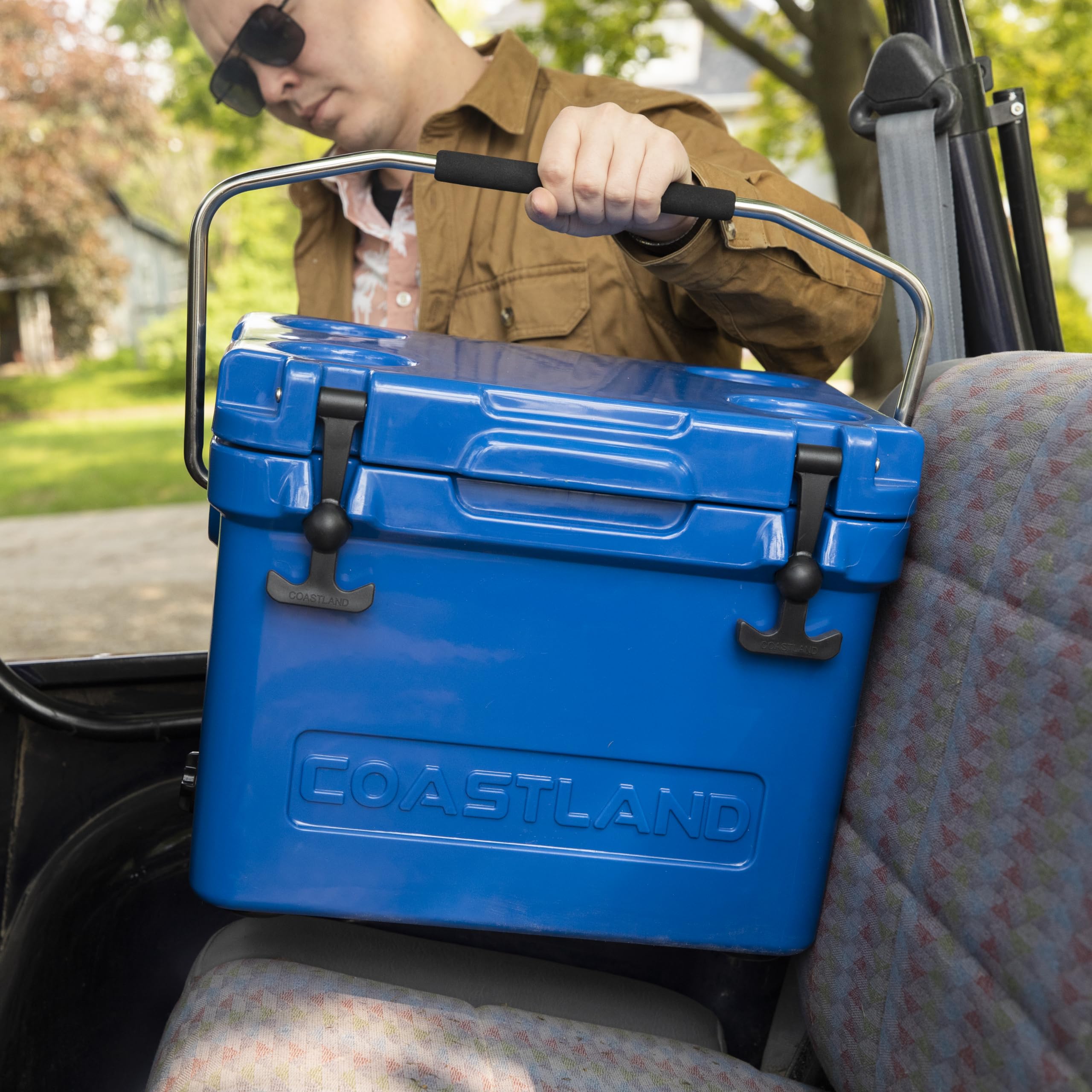 Coastland 30 Can Zip Tpu Top Soft Cooler  Waterproof , Leak Proof, Puncture And Tear Resistant Ice Chest