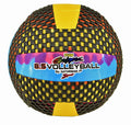 fun gripper Tie - Dye (TD) 8.5 Volleyball (Indoor -Outdoor) Sting Free -Official Size 5