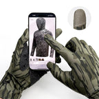 Palmyth Hunting Gloves For Men Lightweight Camo Glove Outdoor Marsh Fog L/Xl