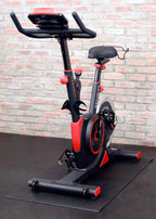 Echelon Fitness Protective Indoor Bike Mat: 27''W X 47''L, Black