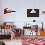 Rico Industries Nfl Football Denver Broncos Soft Felt Pennant - Ez To Hang - Home D  Cor (Game Room, Man Cave, Bed Room)