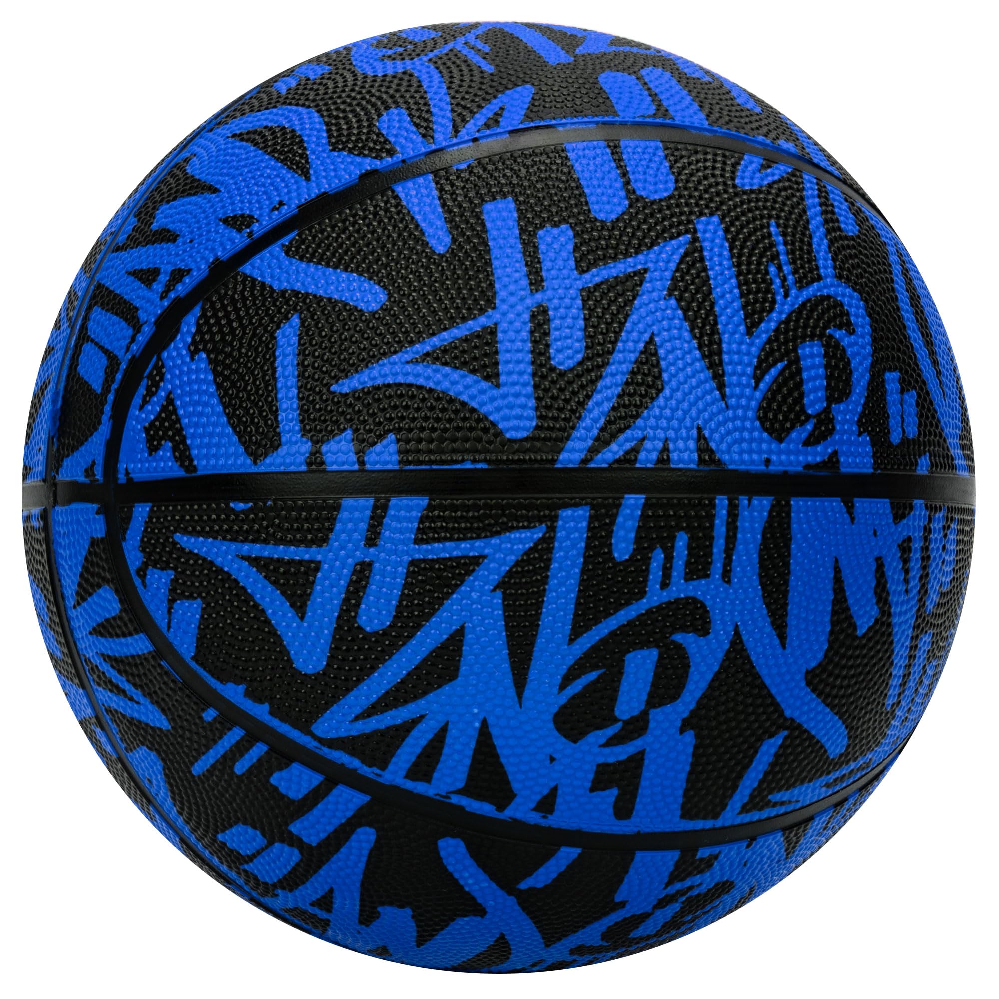 AND1 Fantom Graffiti Basketball: Official Regulation Size 7 (29.5 inches) Rubber Basketball - Deep Channel Construction Streetba