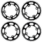 Msreck Round Oval Chainring 104 Bcd 32T 34T 36T 38T 40T 42T 44T 46T 48T 50T 52T Narrow Wide Single Chain Ring For Road Bikes, Mo