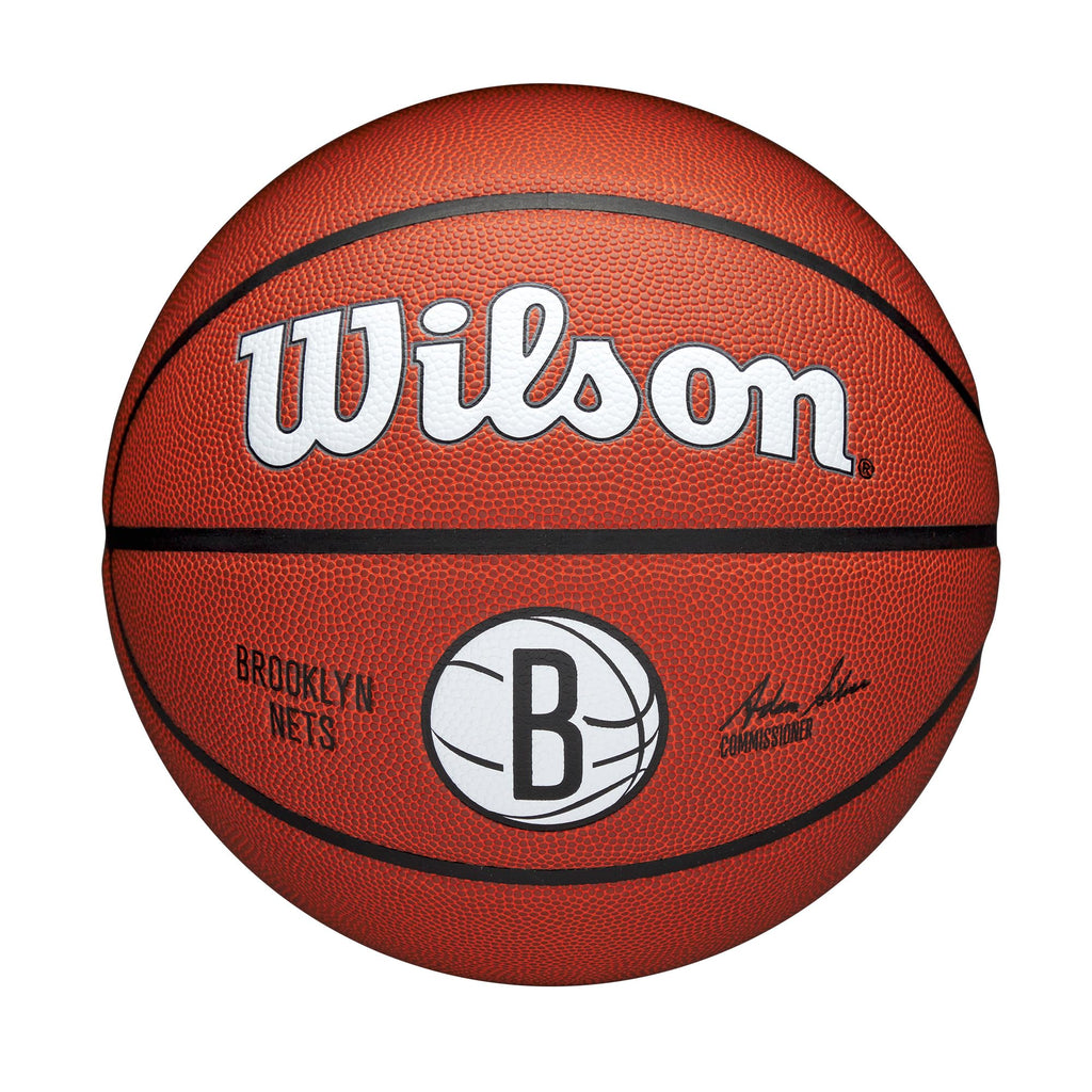 Wilson Nba Team Alliance Basketball - Brooklyn Nets, Size 7-29.5''