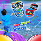 Ja-Ru Water Hopper Ball Toy Pack (1 Pack Assorted) Bouncing Water Skip Ball. Water Balls For Pool And For Beach Game. Squishy Sk