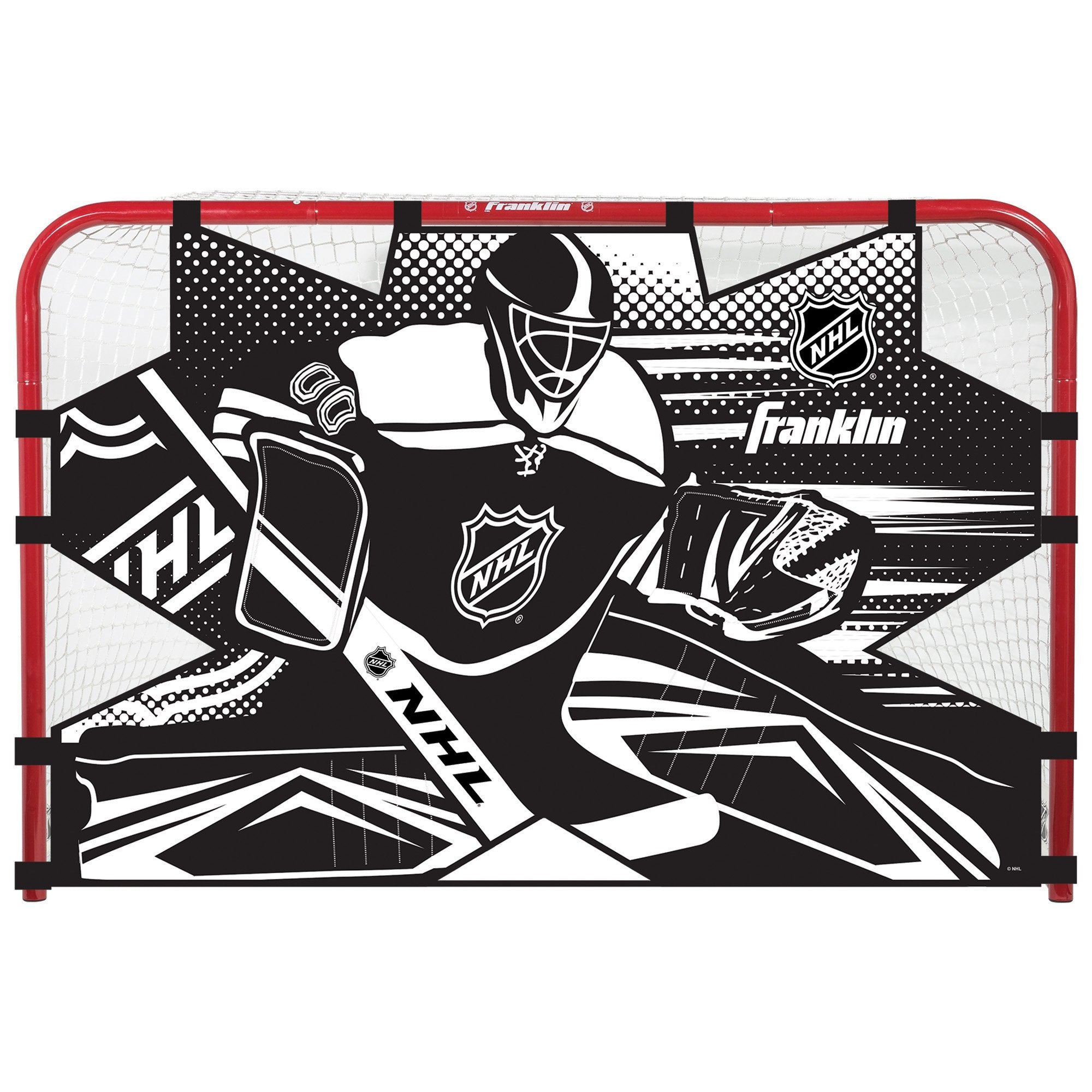 Franklin Sports Nhl Hockey Goalie Shooting Target - Hockey Goal Practice Target - Street Hockey Net Goalie Target - Official Siz