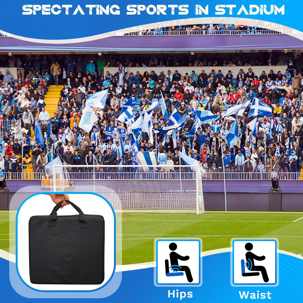 Juexica 2 Pcs Stadium Seats Boat Canoe Kayak Seat Stadium Seats For Bleachers Without Back Support For Indoor Outdoor Sport Even