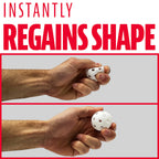 Franklin Sports Mini Plastic Baseballs - Mlb Indestruct-A-Ball Batting Practice Small Training Balls - 1.5''- White - 12 Pack