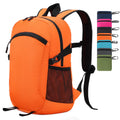 Five Substances Lightweight Hiking Backpack 18L Packable Foldable Small Daypack Collapsible Travel Bag Water-Resistant for Adult