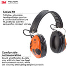 Peltor Mt16H210F-479-Sv Tactical Sport Headset Black 1/Case
