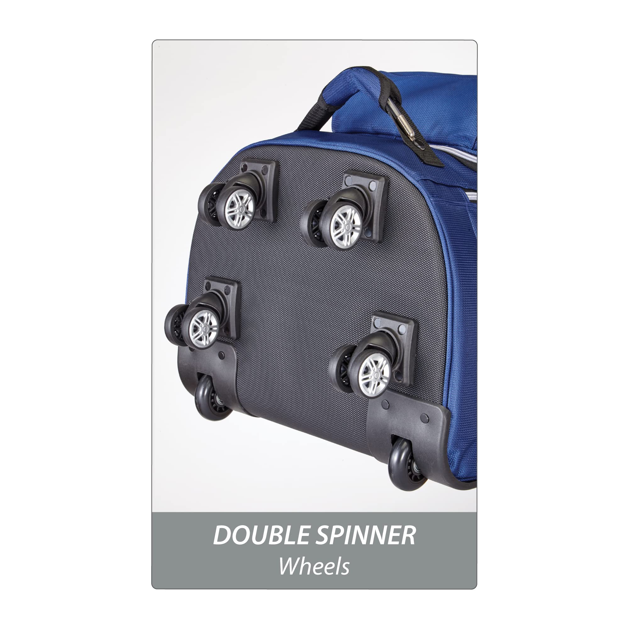 Samsonite Spinner Wheeling Golf Travel Cover Navy 51