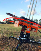 Do-All Outdoors Auto Adjustable Wobbler Kit For Fowl Play And Raven Clay Pigeon Skeet Thrower Traps , Black, Medium