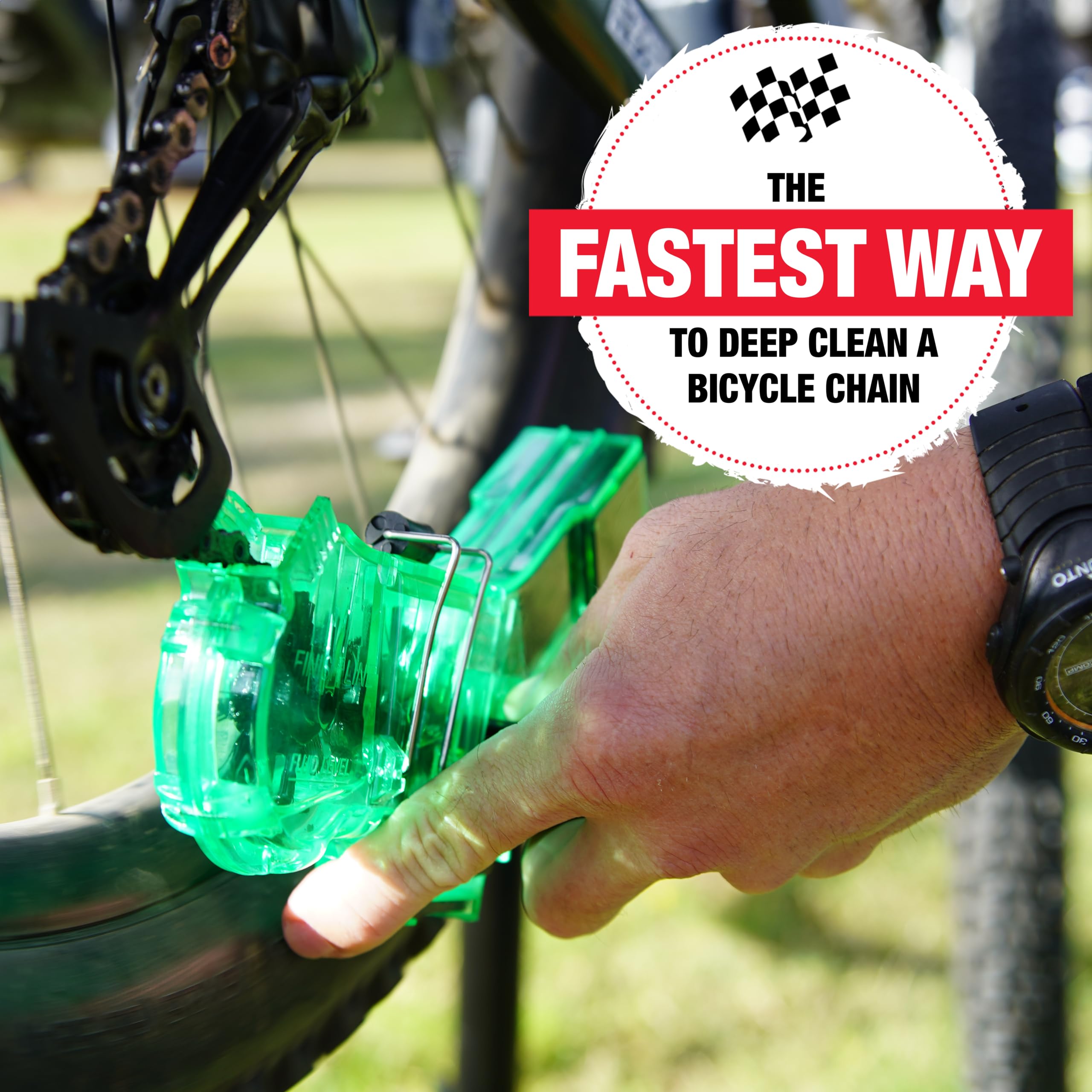 Finish Line Chain Cleaner Lube And Degreaser Combo Pack