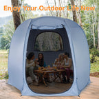Alvantor Pop Up Screen Tent House Room Instant Outdoor Camping Canopy Sun Shelter Gazebo For Patio, Backyard & Deck, Privacy Ten