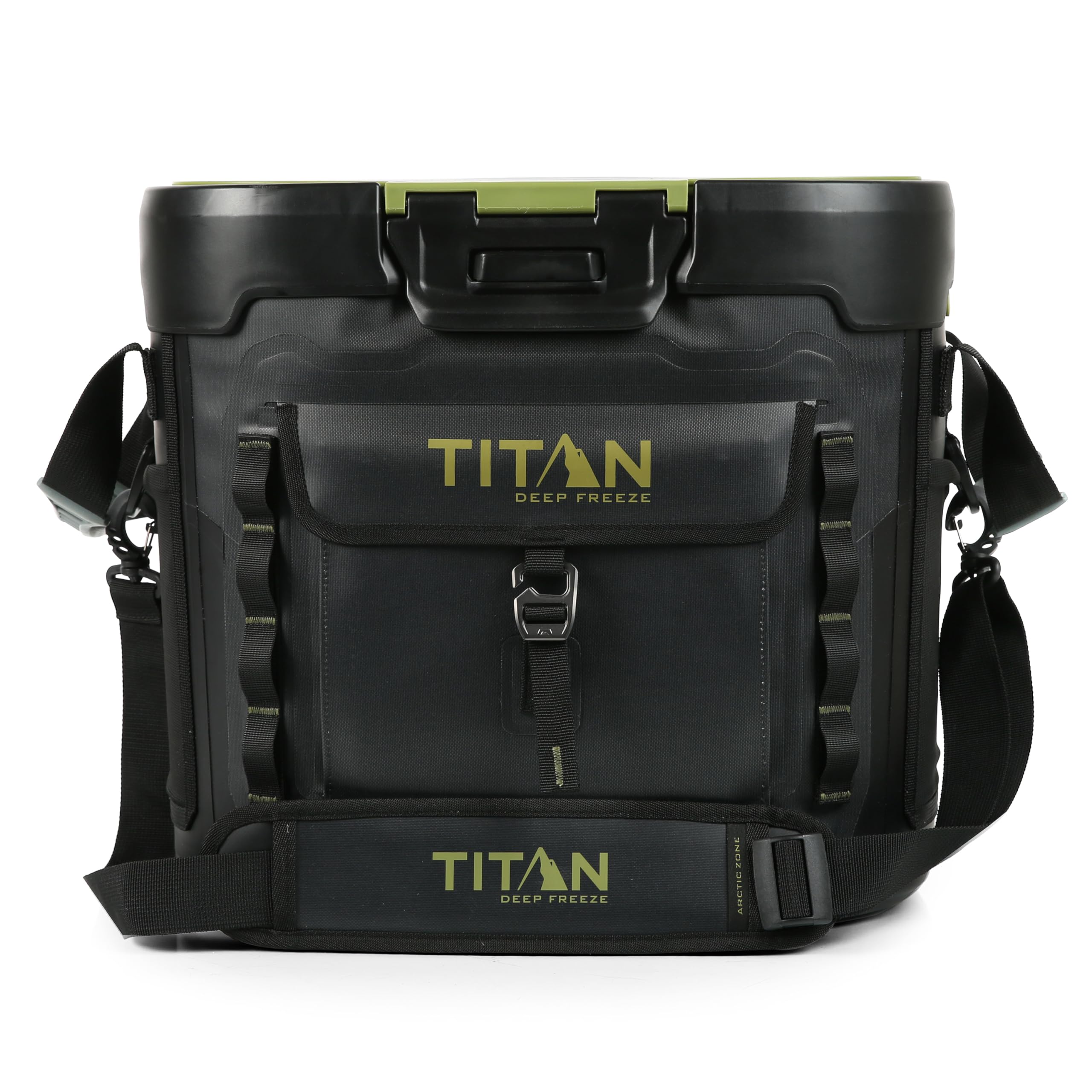 Titan by Arctic Zone Deep Freeze Cooler - 36 Can Zipperless Welded Cooler with Deep Freeze Insulation, Microban, and Hardbody Li